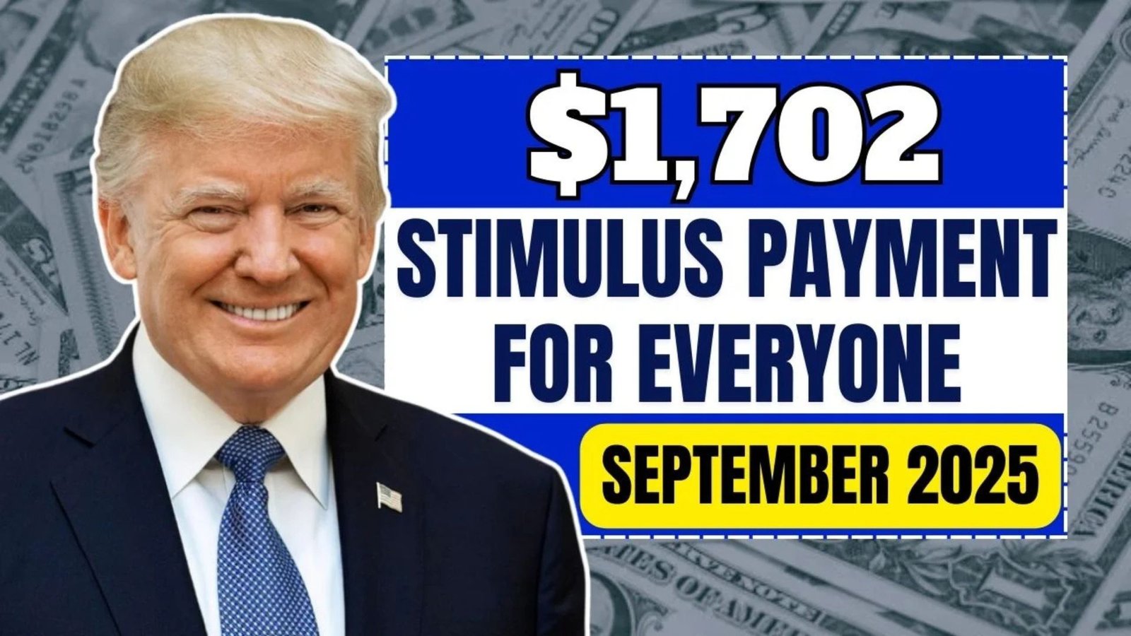 $1,702 Stimulus Payment in September 2025